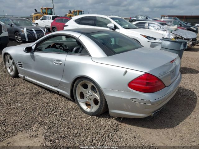 2005 MERCEDES-BENZ SL 500 WDBSK75F75F105713 Photo 2