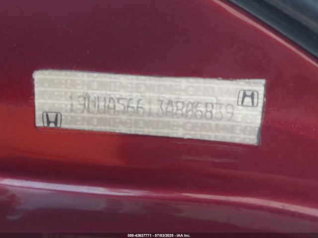 2003 ACURA TL 19UUA56653A056507 Photo 8