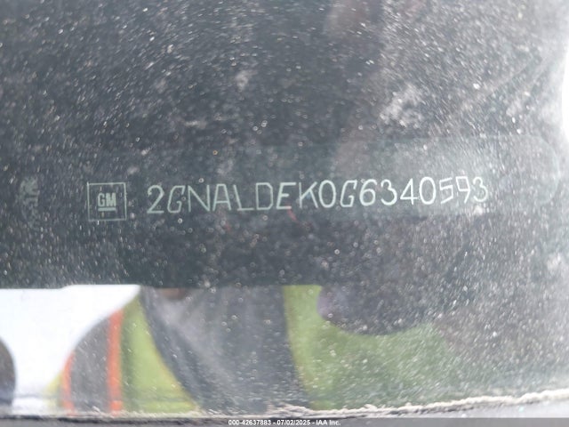 2GNALDEK0G6340593 Chevrolet lea - e85 max, aluminum
