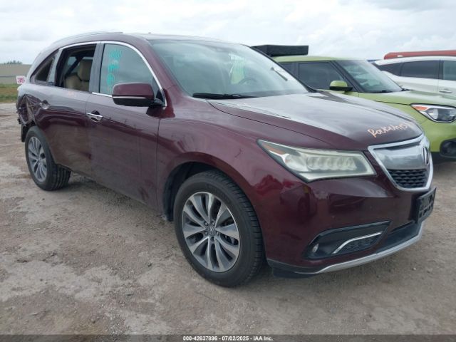 2016 ACURA MDX 5FRYD3H44GB021301 Photo 0