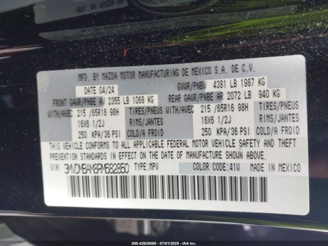 2024 MAZDA CX-30 3MVDMBAM8RM682850 Photo 8