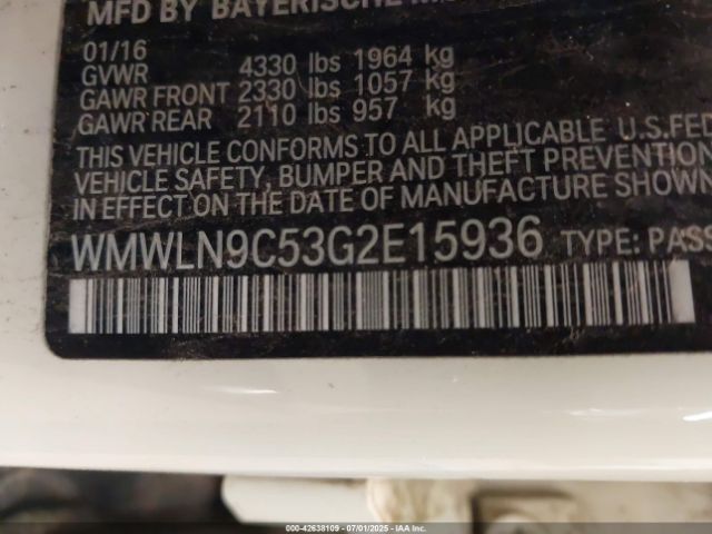 2016 MINI CLUBMAN WMWLN9C53G2E15936 Photo 8