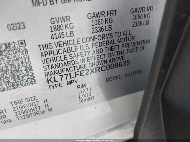 Chevrolet lih 2024 KL77LFE2XRC008635 Image 9