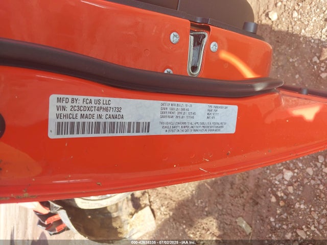 Dodge 2023 2023 2C3CDXCT4PH671732 Image 9