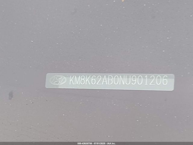 2022 HYUNDAI KONA KM8K62AB0NU901206 Photo 8