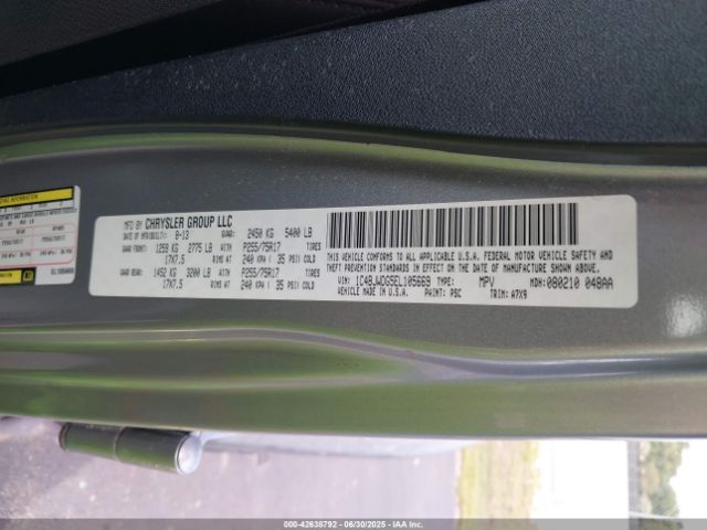 2014 JEEP WRANGLER UNLIMITED 1C4BJWDG5EL105669 Photo 8