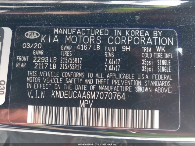 2021 KIA SELTOS KNDEUCAA6M7070764 Photo 8