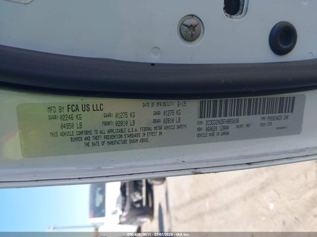 Dodge 2015 2015 2C3CDZAG5FH865038 Image 9