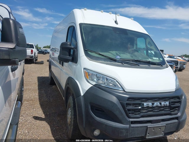 Aukcja sprzedaży 2024 Ram Promaster 2500 Tradesman High Roof 159 Wb W/pass Seat, vin: 3C6LRVDG8RE150733, numer aukcji: 42639099