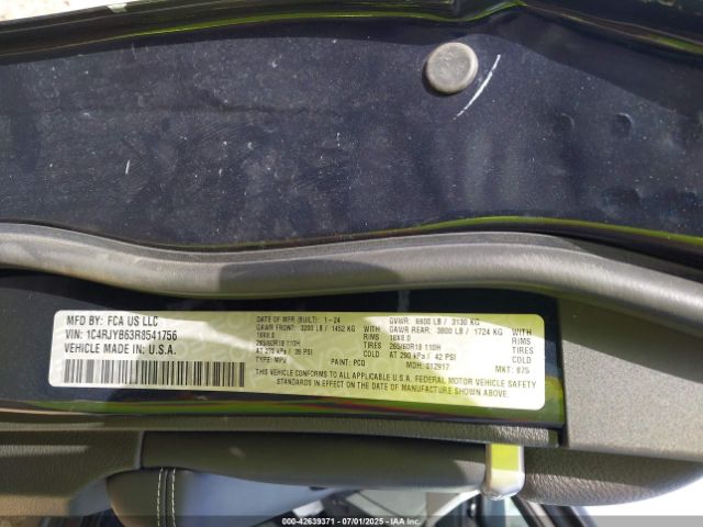2024 JEEP GRAND CHEROKEE 4XE 1C4RJYB63R8541756 Photo 8