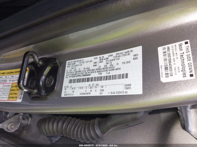 Ford 2.7l-4v 2020 1FTEW1EP6LFB88640 Image 9