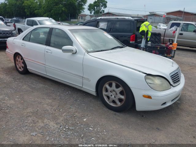 2000 MERCEDES-BENZ S 500 WDBNG75JXYA059766