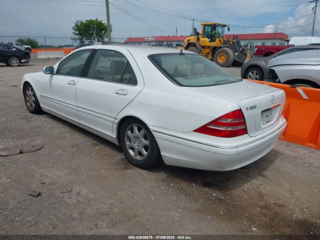 2000 MERCEDES-BENZ S 500 WDBNG75JXYA059766 Photo 2
