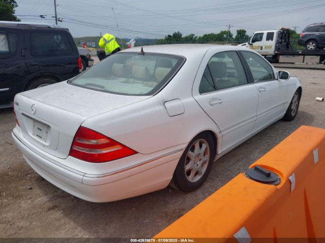 2000 MERCEDES-BENZ S 500 WDBNG75JXYA059766 Photo 3