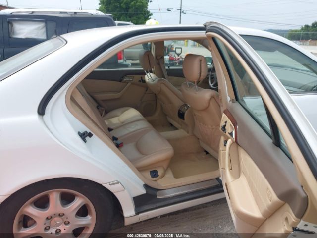 2000 MERCEDES-BENZ S 500 WDBNG75JXYA059766 Photo 7