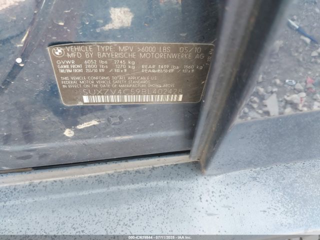 2011 BMW X5 5UXZV4C59BL402428 Photo 8