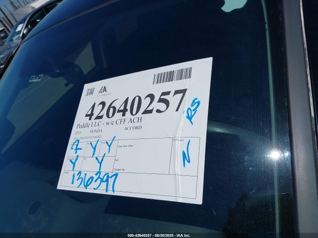 Honda k24w1 2015 1HGCR2F31FA005423 Image 17