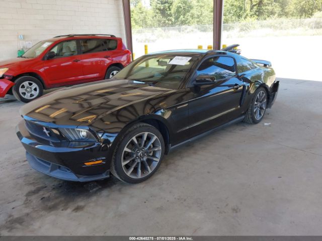 2012 FORD MUSTANG 1ZVBP8CF1C5280163 Photo 1