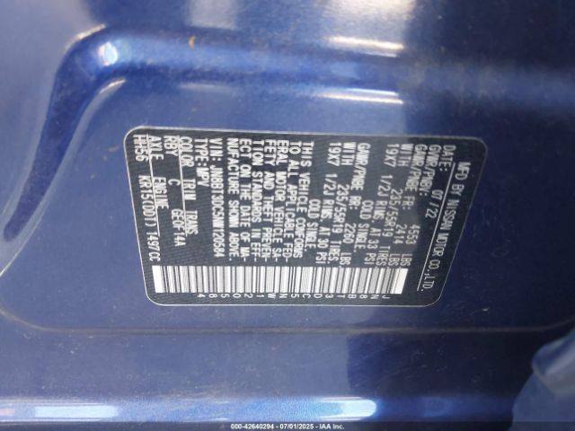 2022 NISSAN ROGUE JN8BT3DC5NW120584 Photo 8