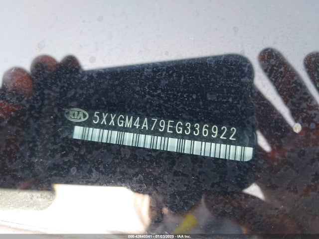 5XXGM4A79EG336922 KIA dohc gdi theta ii