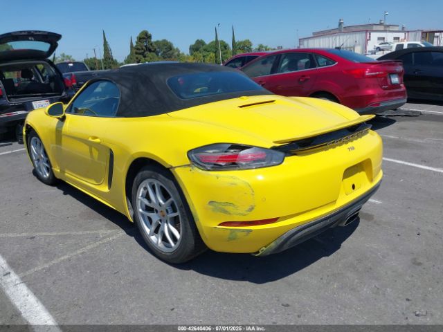 2021 PORSCHE 718 BOXSTER WP0CA2A8XMS210397 Photo 2