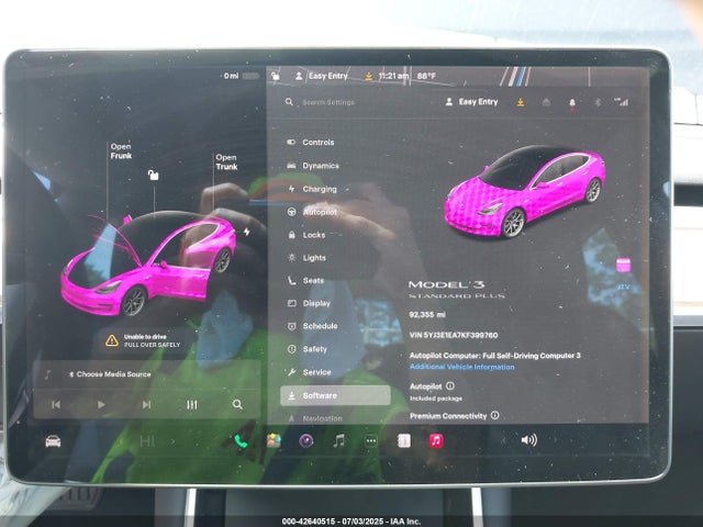 2019 TESLA MODEL 3 5YJ3E1EA7KF399760 Photo 6