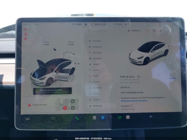 2022 TESLA MODEL 3 5YJ3E1EB9NF267595 Photo 6