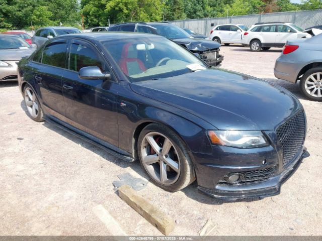 2012 AUDI A4 WAUFFAFL8CN013177