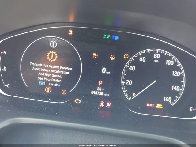 1HGCV2F31NA000054 Honda k20c4