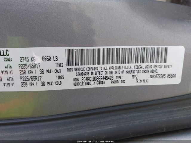 2014 CHRYSLER TOWN & COUNTRY 2C4RC1BG9ER445428 Photo 8