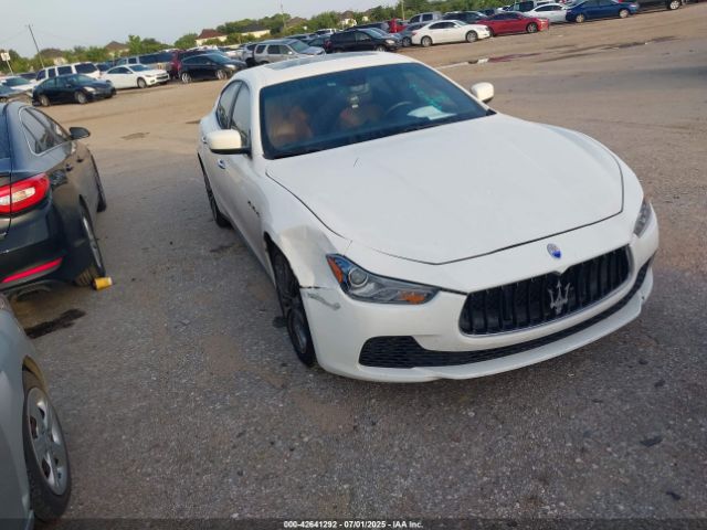 2016 MASERATI GHIBLI ZAM57XSA1G1167807
