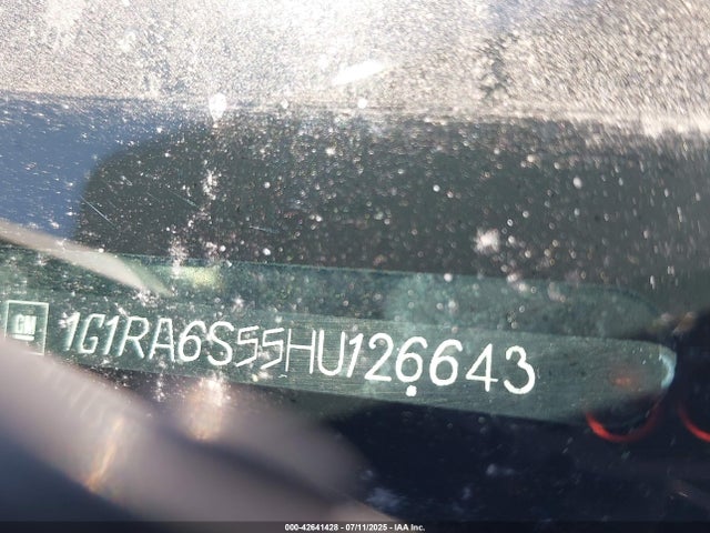 1G1RA6S55HU126643 Chevrolet l3a - di: direct injectio, vvt: variable valve timing, hybrid, gen 1