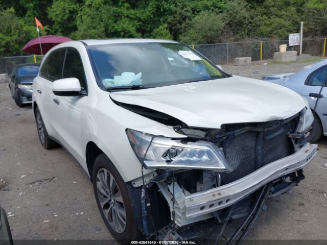 2014 ACURA MDX 5FRYD4H69EB043928 Photo 0