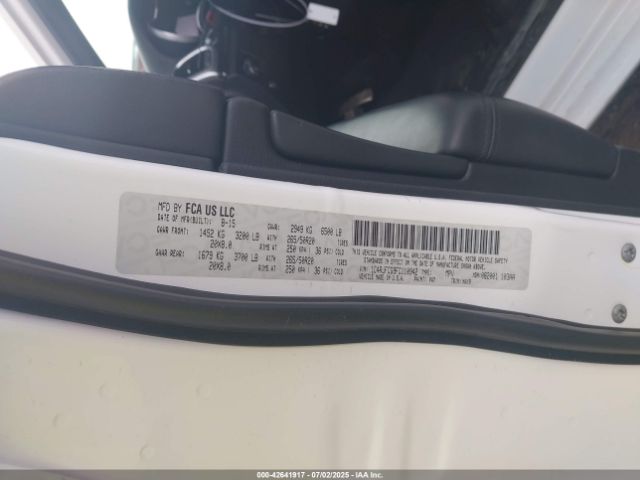 2015 JEEP GRAND CHEROKEE 1C4RJFCG9FC110942 Photo 8