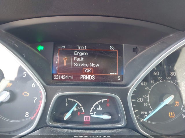 1FMCU0GDXHUF08566 Ford gtdi sigma w/premium fuel