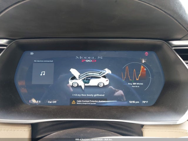 2015 TESLA MODEL S 5YJSA1E45FF109538 Photo 6