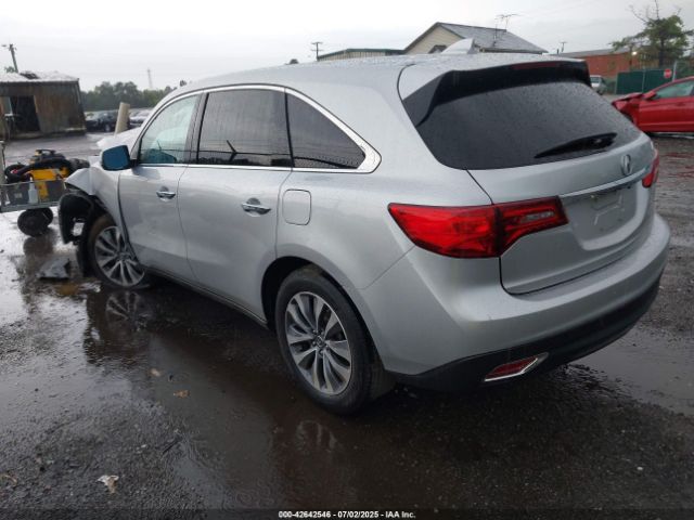2014 ACURA MDX 5FRYD3H45EB018422 Photo 2