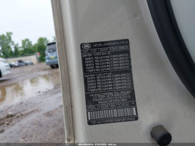 2008 LAND ROVER RANGE ROVER SPORT SALSH23418A150404 Photo 8