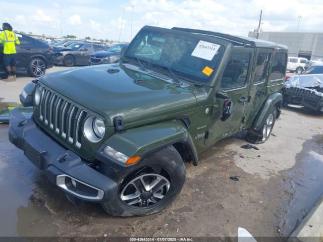 2022 JEEP WRANGLER UNLIMITED 1C4HJXEG3NW194042 Photo 1