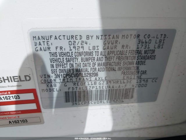 Nissan 2024 2024 3N1CP5CV0RL529206 Image 9