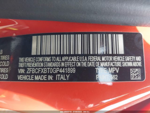 2016 FIAT 500X ZFBCFXBT0GP441899 Photo 8