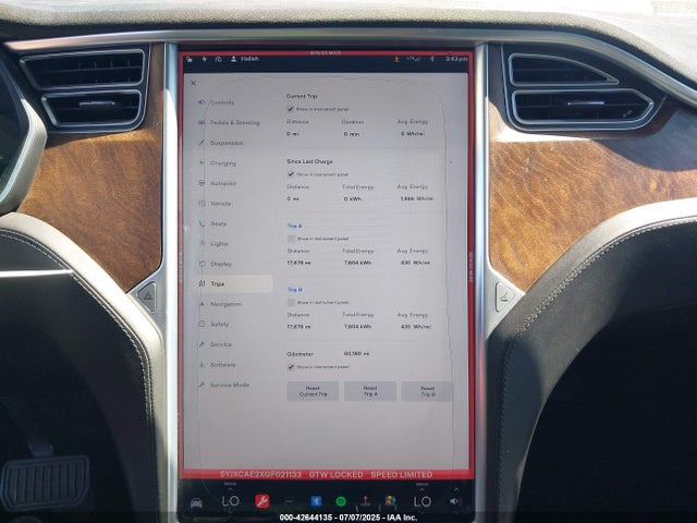 2016 TESLA MODEL X 5YJXCAE2XGF021133 Photo 6