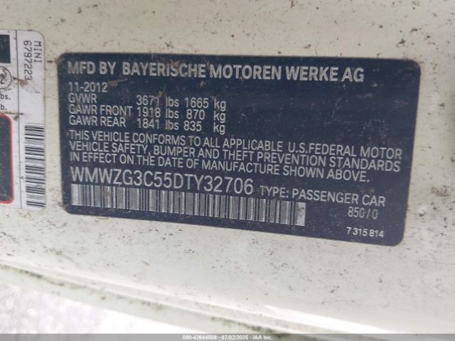 2013 MINI CLUBMAN WMWZG3C55DTY32706 Photo 8