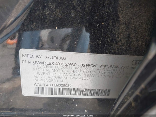 2014 AUDI A4 WAUFFAFL0EN029084 Photo 8
