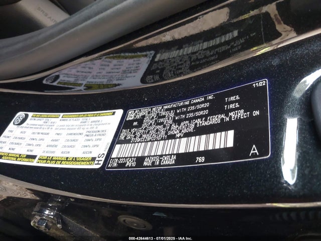 Lexus a25a-fxs, 5nm+4nm 2023 2T2GKCEZ8PC010711 Image 9