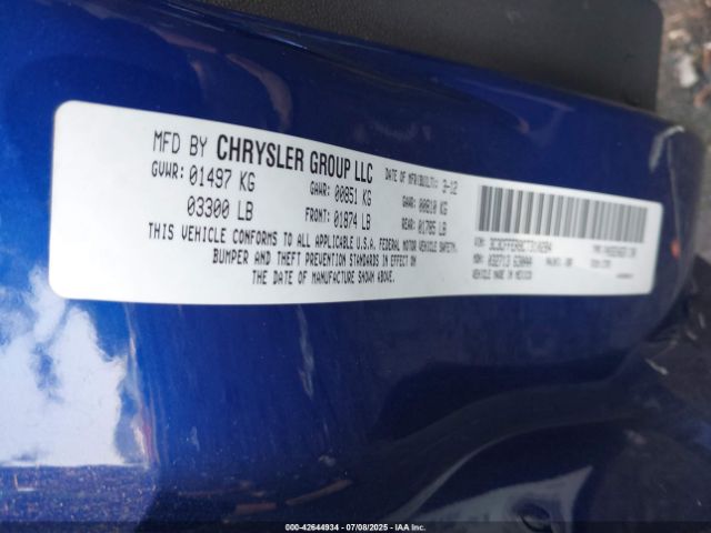 2012 FIAT 500C 3C3CFFER8CT310284 Photo 8