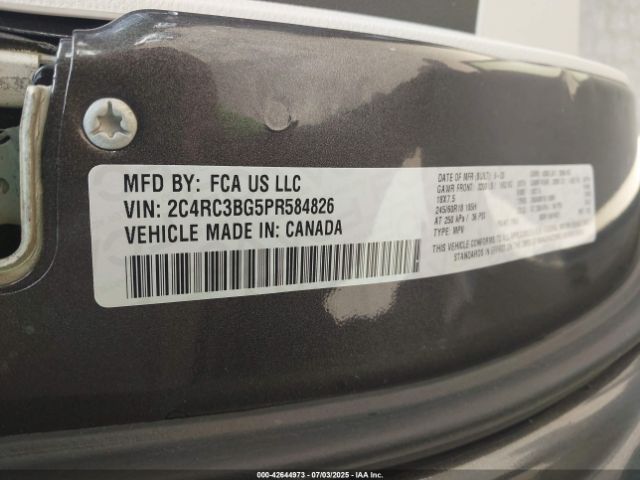 2023 CHRYSLER PACIFICA 2C4RC3BG5PR584826 Photo 8