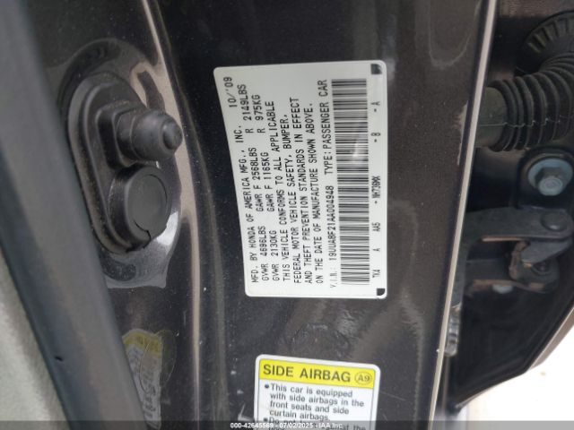 2010 ACURA TL 19UUA8F21AA004948 Photo 8