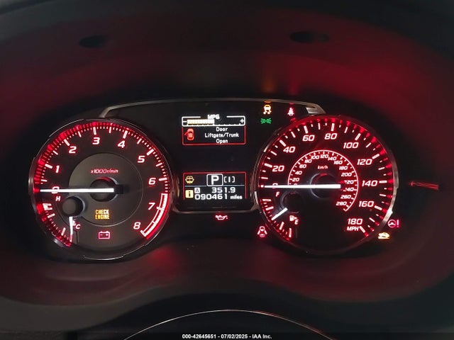 JF1VA1J61G8822111 Subaru 2.0 dib turbo