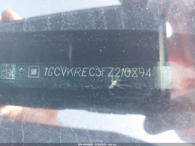 1GCVKREC3FZ210894 Chevrolet l83 - vvt, active fuel management, aluminum